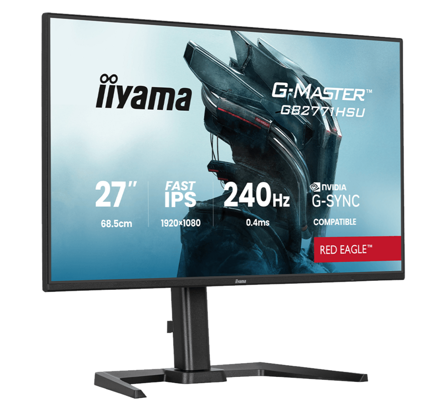 G-Master GB2771HSU-B1 | 1080P - 240hz - 0,4ms - IPS - 27 inch