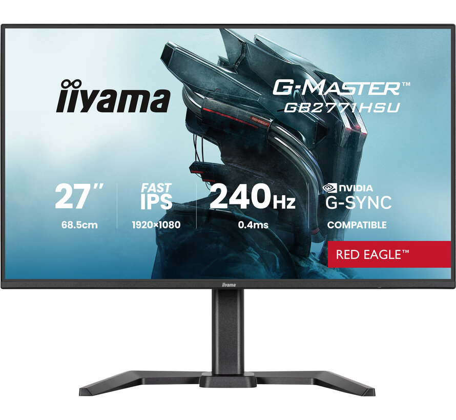 G-Master GB2771HSU-B1 | 1080P - 240hz - 0,4ms - IPS - 27 inch