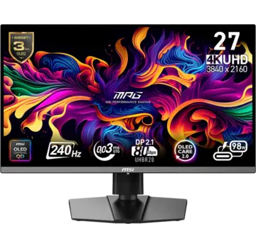 MSI MPG 272URX | 27" | 4K Ultra HD | 240Hz | QD-OLED