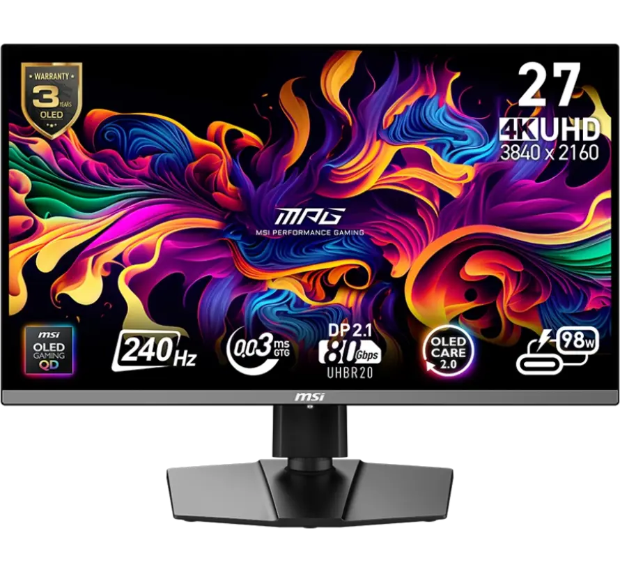 MPG 272URX | 27" | 4K | 240Hz | QD-OLED