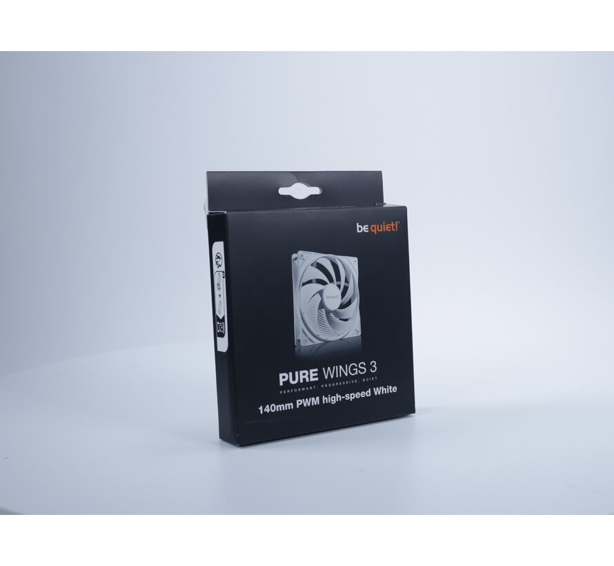 Pure Wings 3 PWM high-speed, Wit, 140mm [Retourdeal]