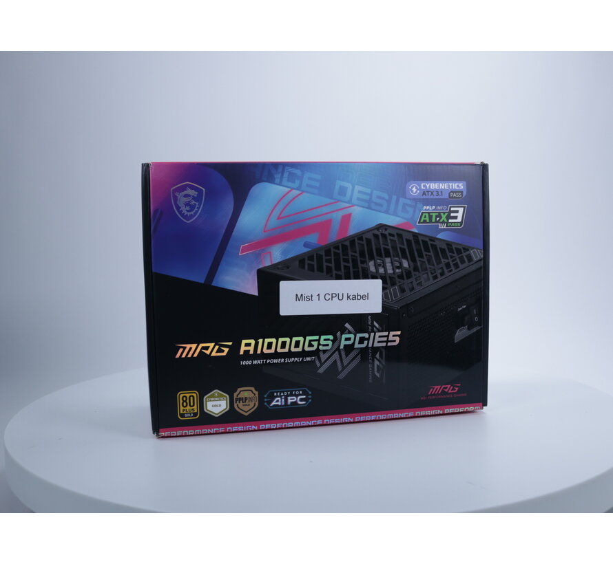 MPG A1000GS PCIE5