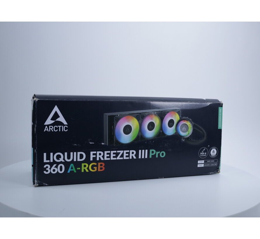 Liquid Freezer III Pro 360 A-RGB Zwart