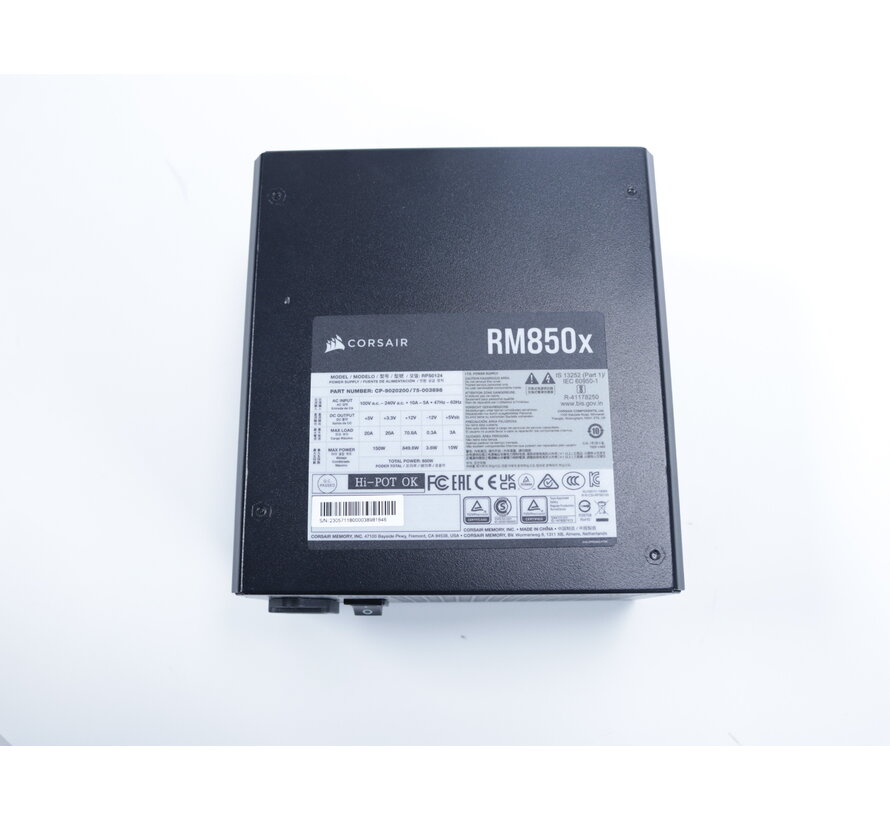 RM850X Voeding (Tweedekansje)