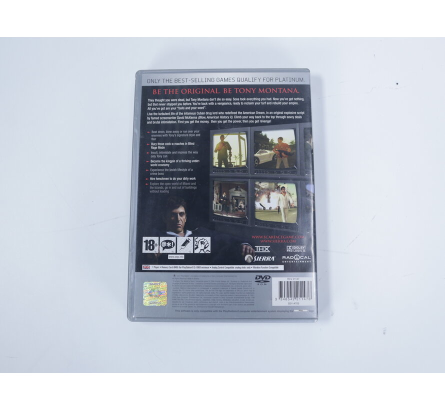 PlayStation 2 - Scarface: The World Is Yours [Platinum]