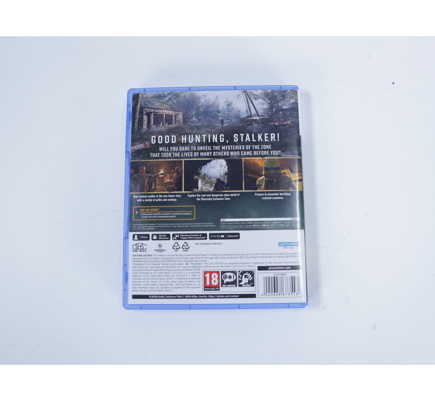Playstation 5 - S.T.A.L.K.E.R 2 Heart Of Chernobyl (Gebruikt)
