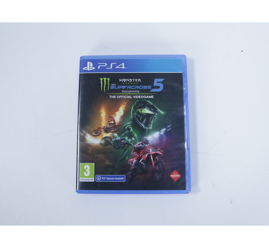 Playstation 4 - Monster Energy AMA Supercross Championship The Official VideoGame (Gebruikt)