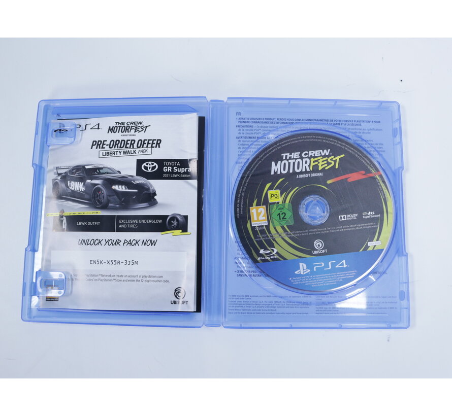 Playstation 4 - The Crew MotorFest (Gebruikt)