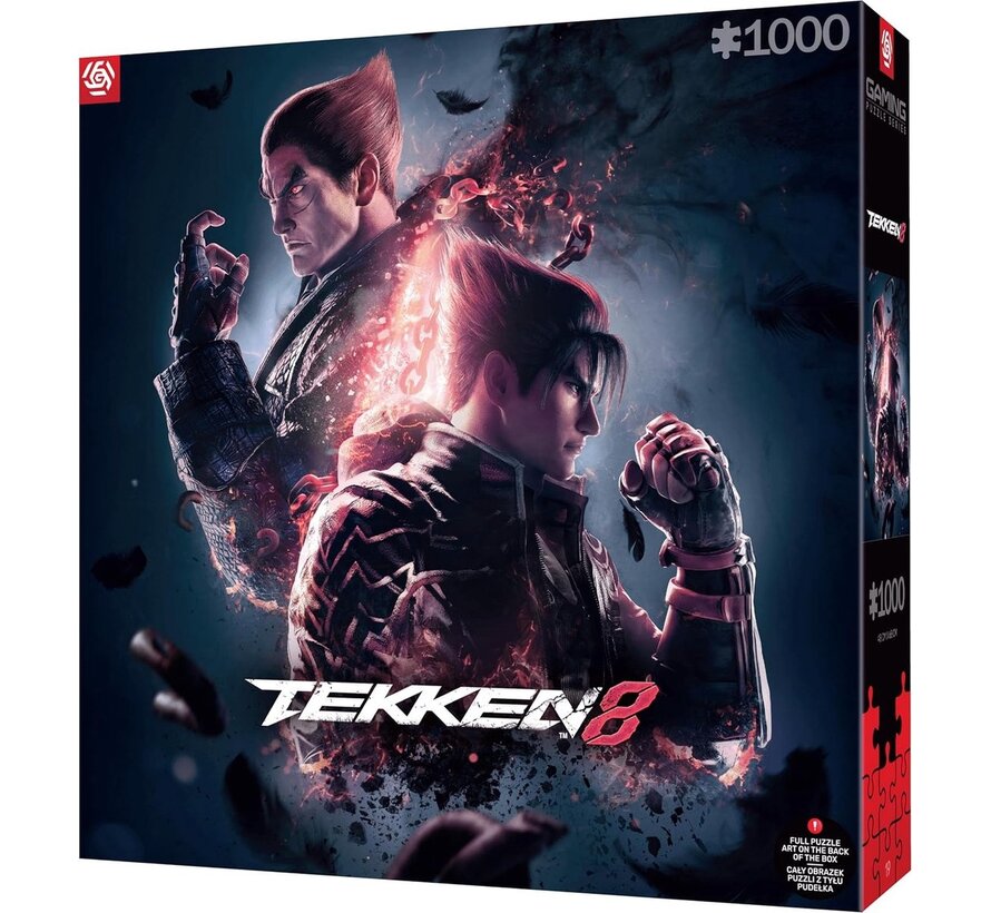 Tekken 8 - Puzzel 1000 Stukjes - Game Puzzel met Jin en Kazuya