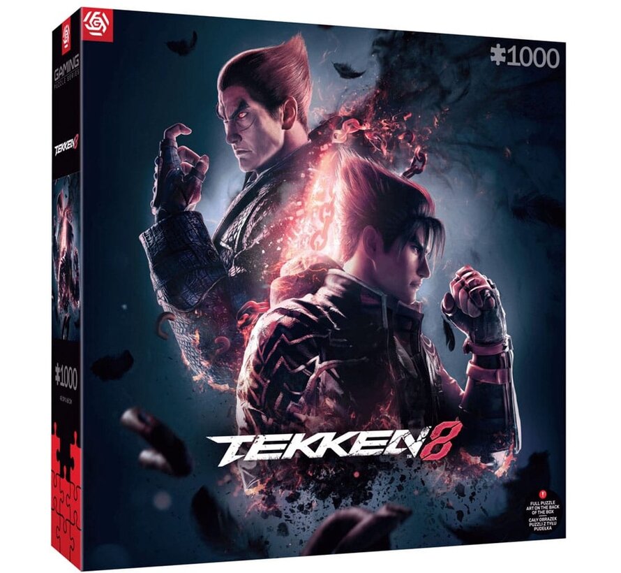 Tekken 8 - Puzzel 1000 Stukjes - Game Puzzel met Jin en Kazuya
