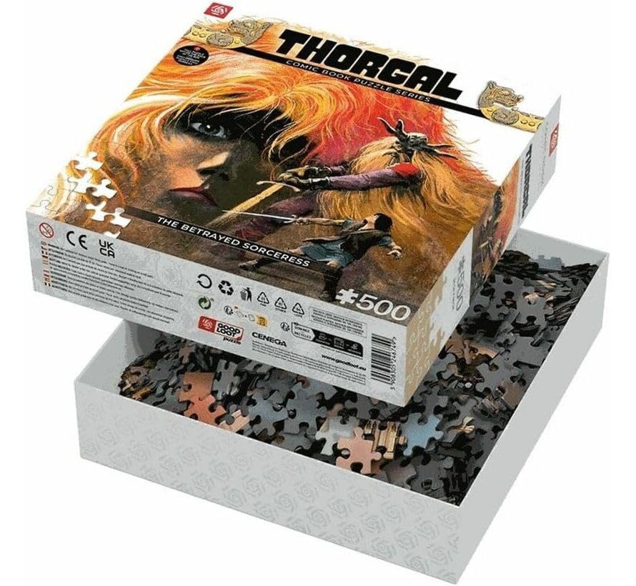 Thorgal Comic Puzzle The Betrayed Sorceress - Puzzel 1000 stukjes
