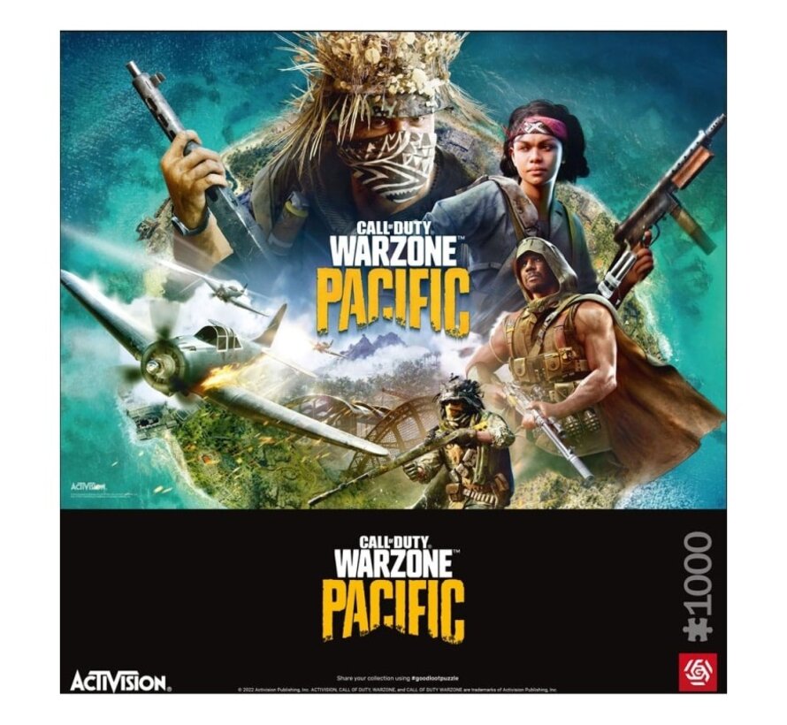 Call of Duty - Warzone Pacific - Puzzel 1000 stukjes