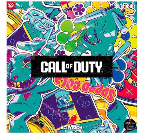 Call of Duty Zombies Collage Puzzel - Puzzel 1000 Stukjes