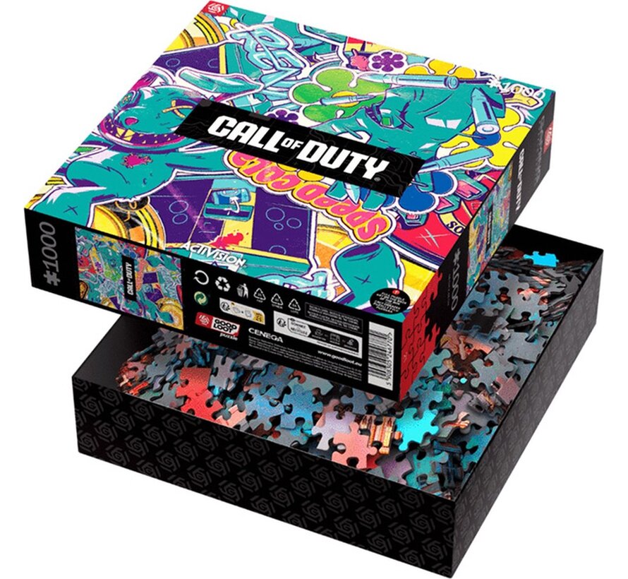 Call of Duty Zombies Collage Puzzel - Puzzel 1000 Stukjes