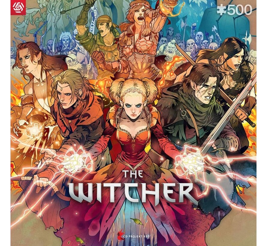 The Witcher Gaming Puzzle Scoia'tael - Puzzel 500 stukjes