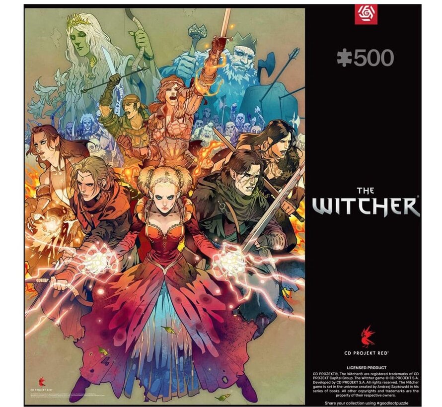 The Witcher Gaming Puzzle Scoia'tael - Puzzel 500 stukjes