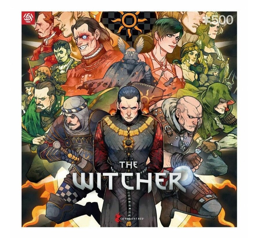 The Witcher Gaming Puzzle Nilfgaard - Puzzel 500 stukjes