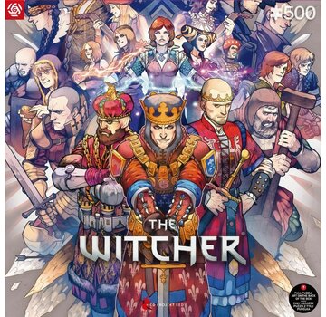 The Witcher Northern Realms - Puzzel 500 stukjes