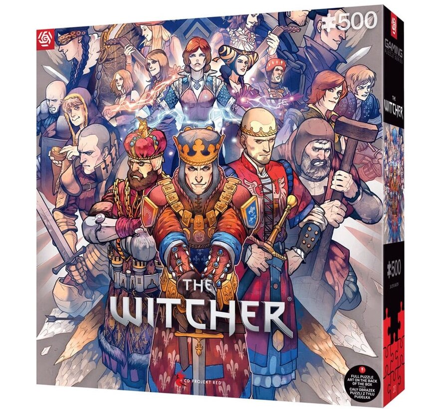 The Witcher Northern Realms - Puzzel 500 stukjes