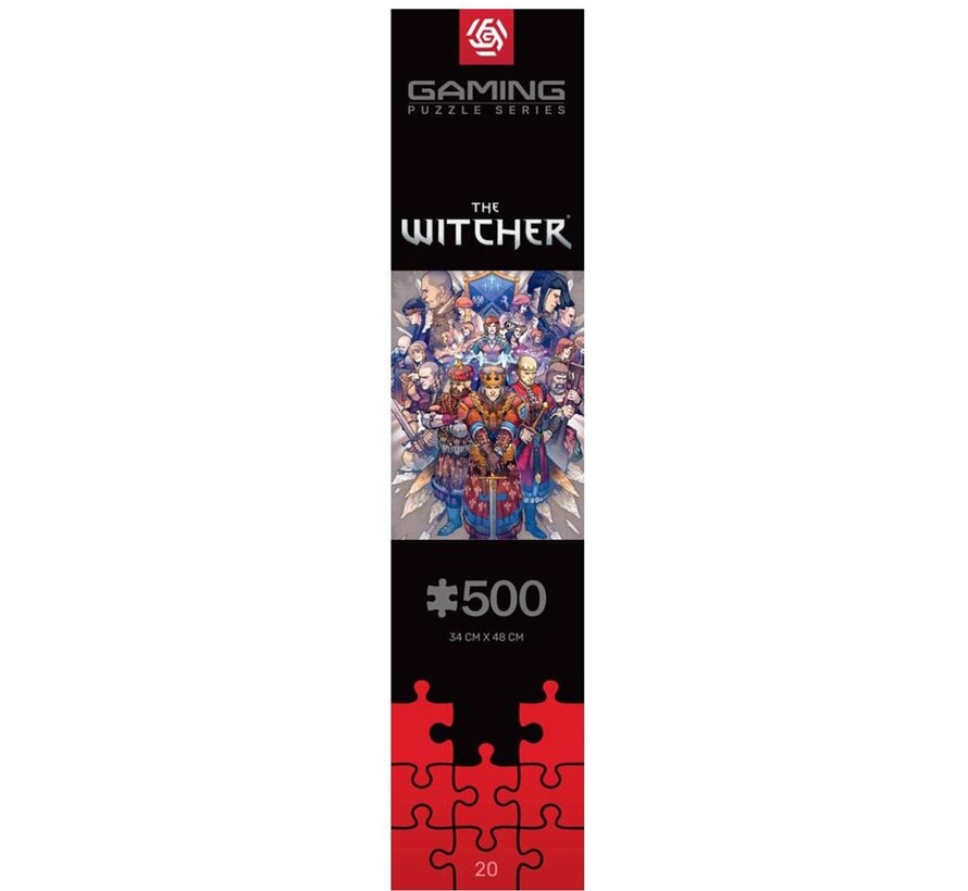 The Witcher Northern Realms - Puzzel 500 stukjes