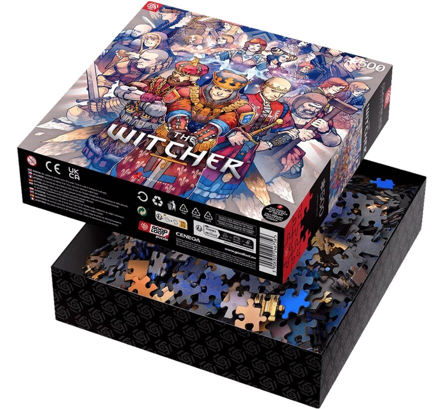 The Witcher Northern Realms - Puzzel 500 stukjes