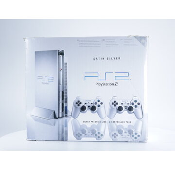Sony Computer Entertainment PlayStation 2 - Console Compleet Silver Prestige Line [SCPH-50004SS]