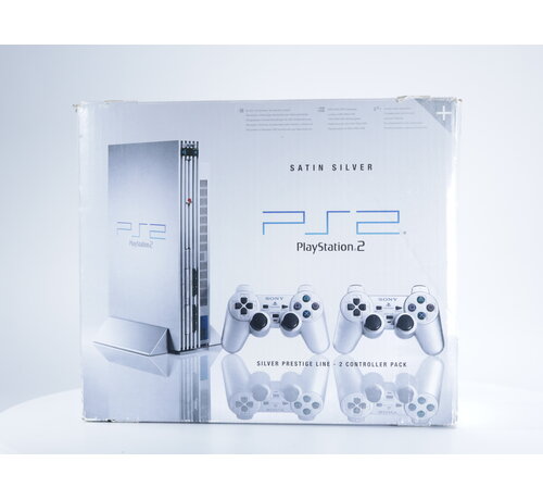 Sony Computer Entertainment PlayStation 2 - Console Compleet Silver Prestige Line [SCPH-50004SS]