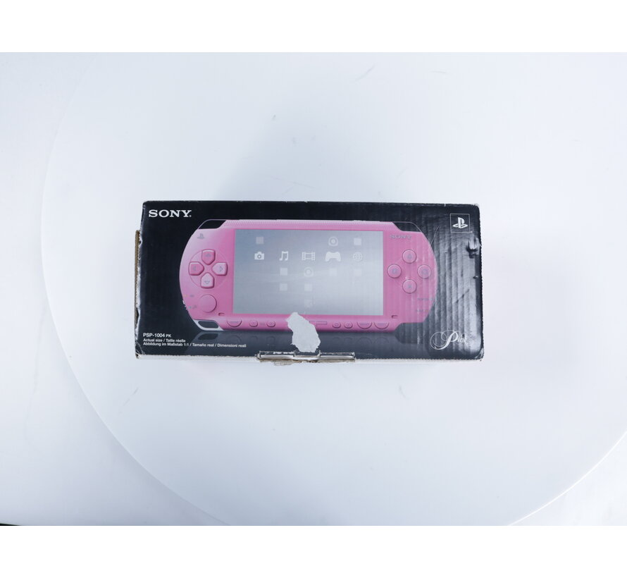 PSP - Console Pink Compleet PSP-1004PK