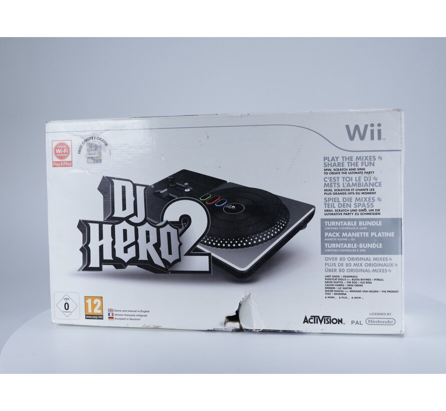 Wii - DJ Hero 2 (No Game)