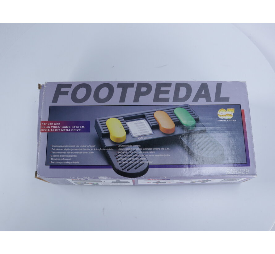 SEGA Mega Drive - Footpedel CIB - SV-429
