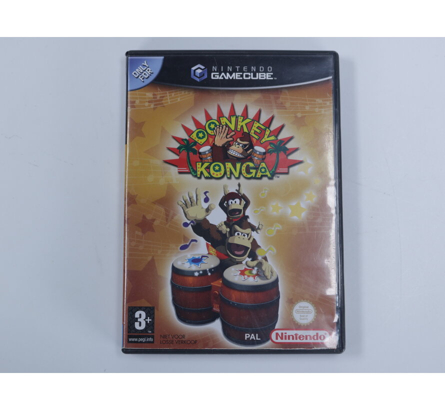 Gamecube - DK Bongos CIB Met Game