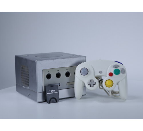 Nintendo GameCube - Console [Zilver) Witte controller