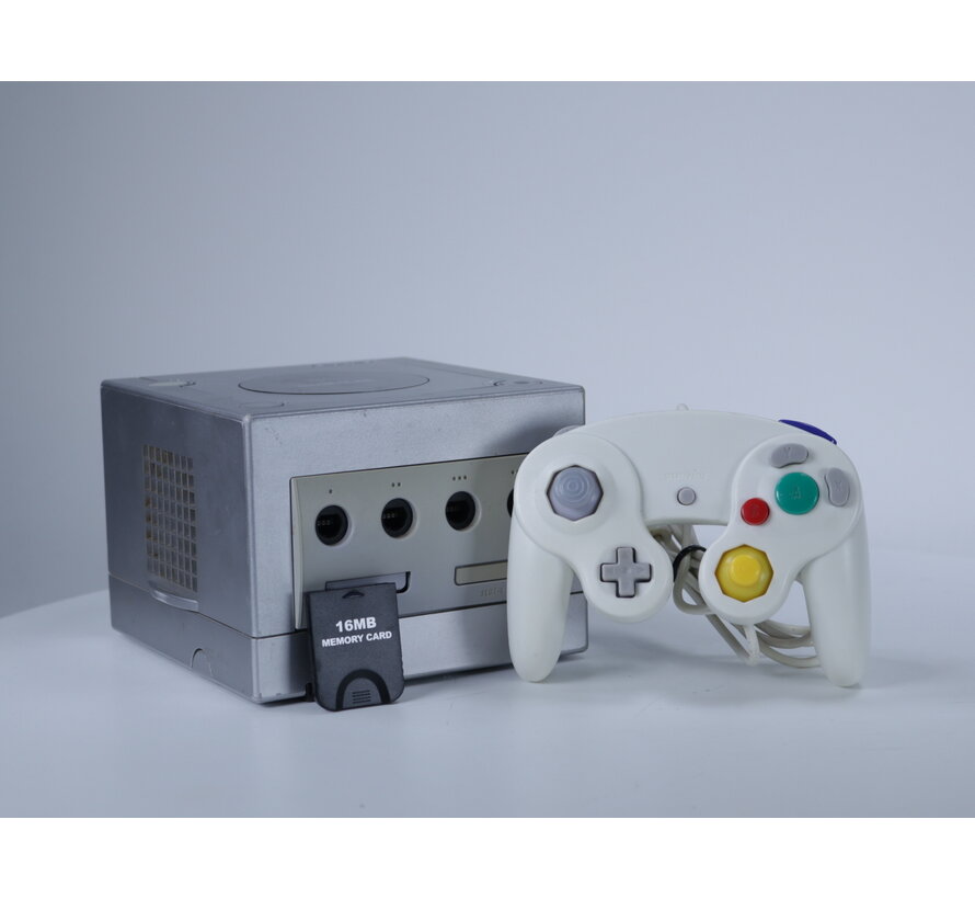 Nintendo GameCube - Console [Zilver) Witte controller