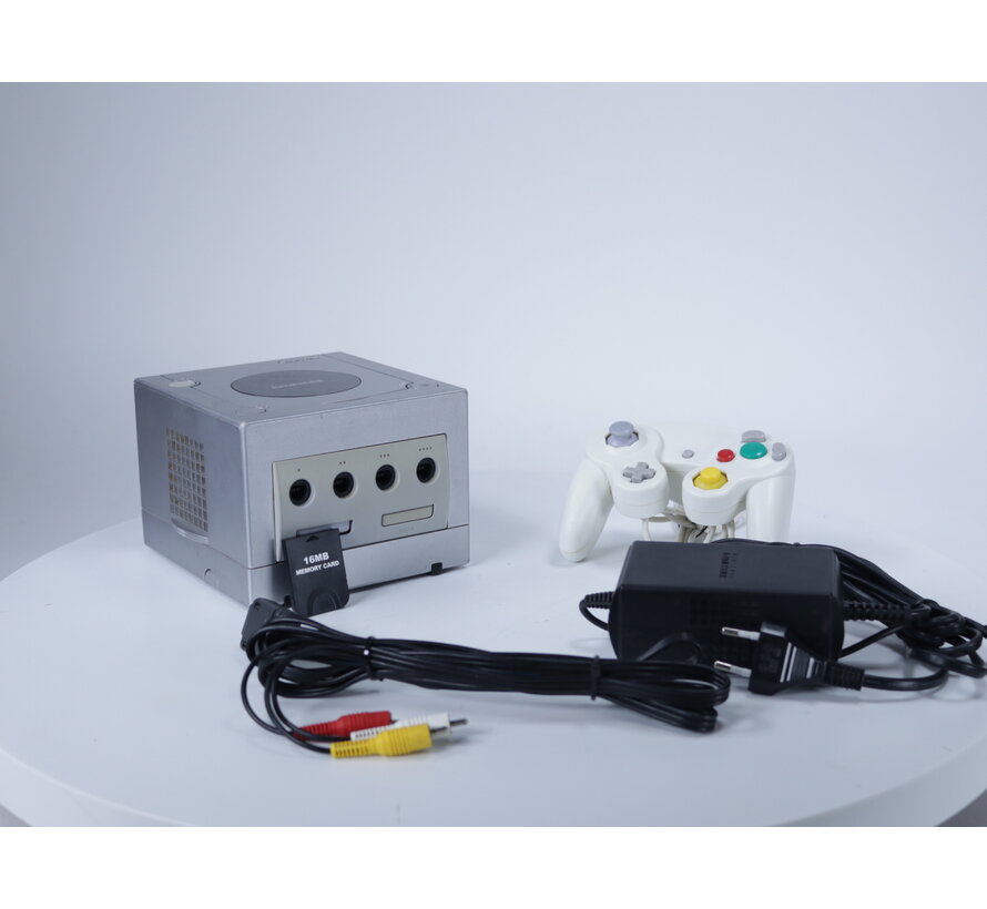 Nintendo GameCube - Console [Zilver) Witte controller