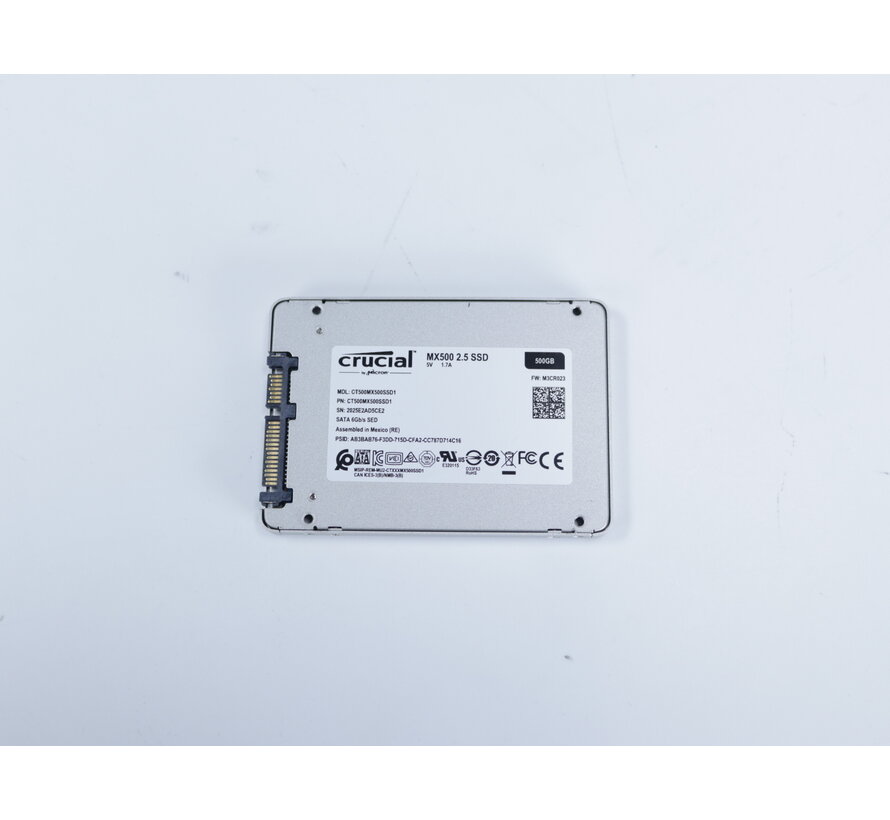 MX500 2.5 SSD 500GB [Tweedekansje]