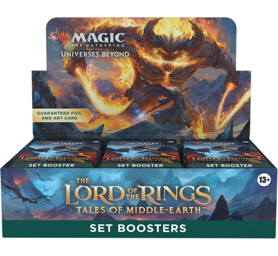 The Lord of the Rings: Tales of Middle-earth Set Booster Box