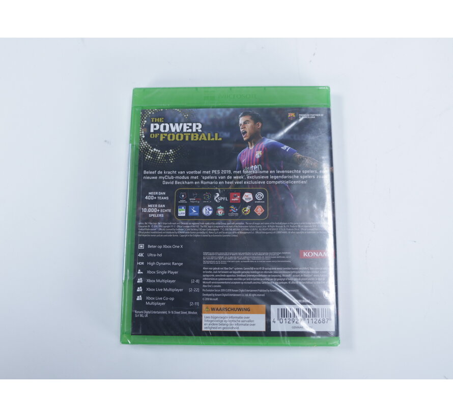 Xbox one - Pes 2019 (sealed)