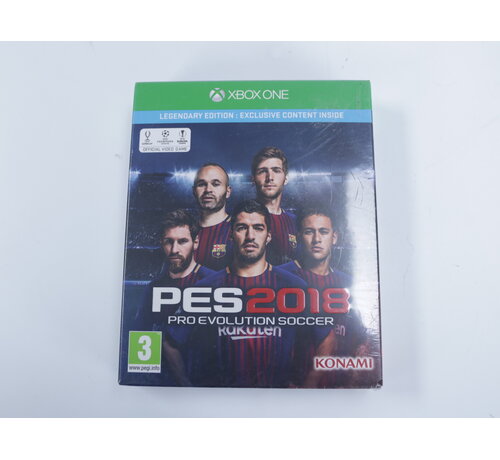 Xbox one - Pes 2018 Legendary Edition (Sealed)
