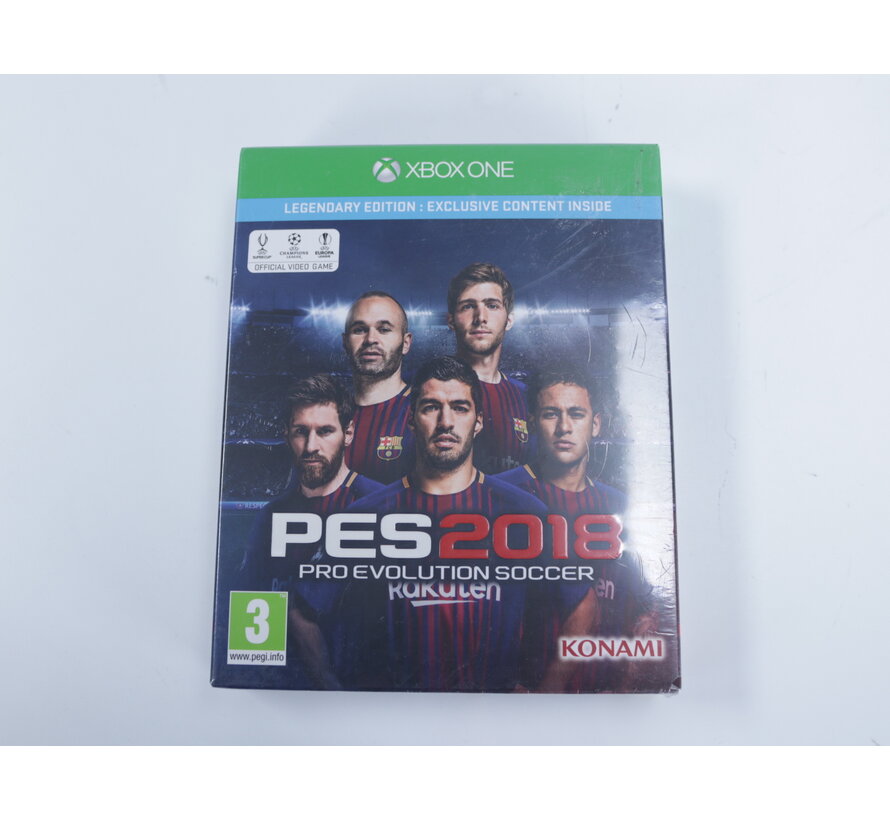 Xbox one - Pes 2018 Legendary Edition (Sealed)
