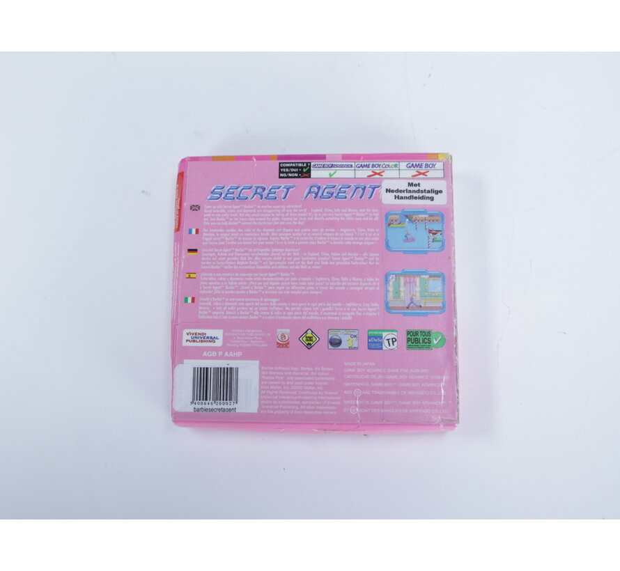 Gameboy Advance - Barbie Secret Agent [CIB]