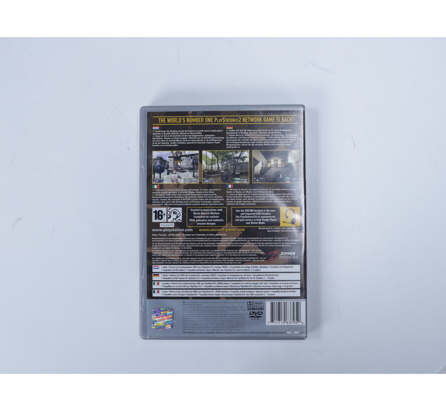 PlayStation 2 - SOCOM II: U.S. Navy SEALs [Platinum Hits] - - (No Manual)
