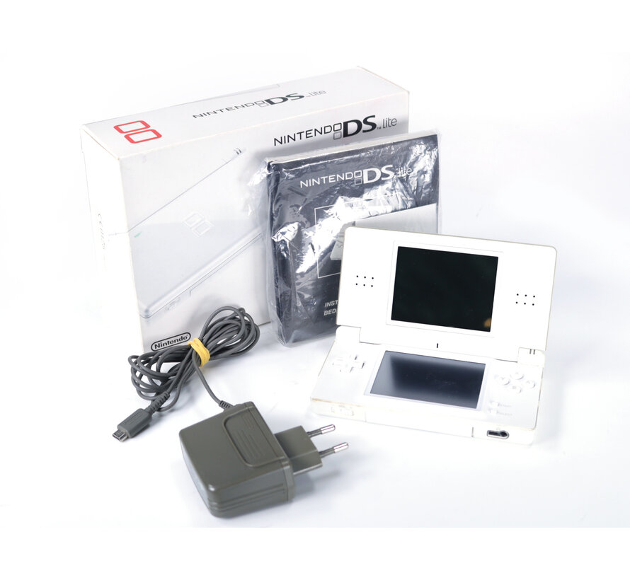 Nintendo DS - DS Lite Console - White - CIB