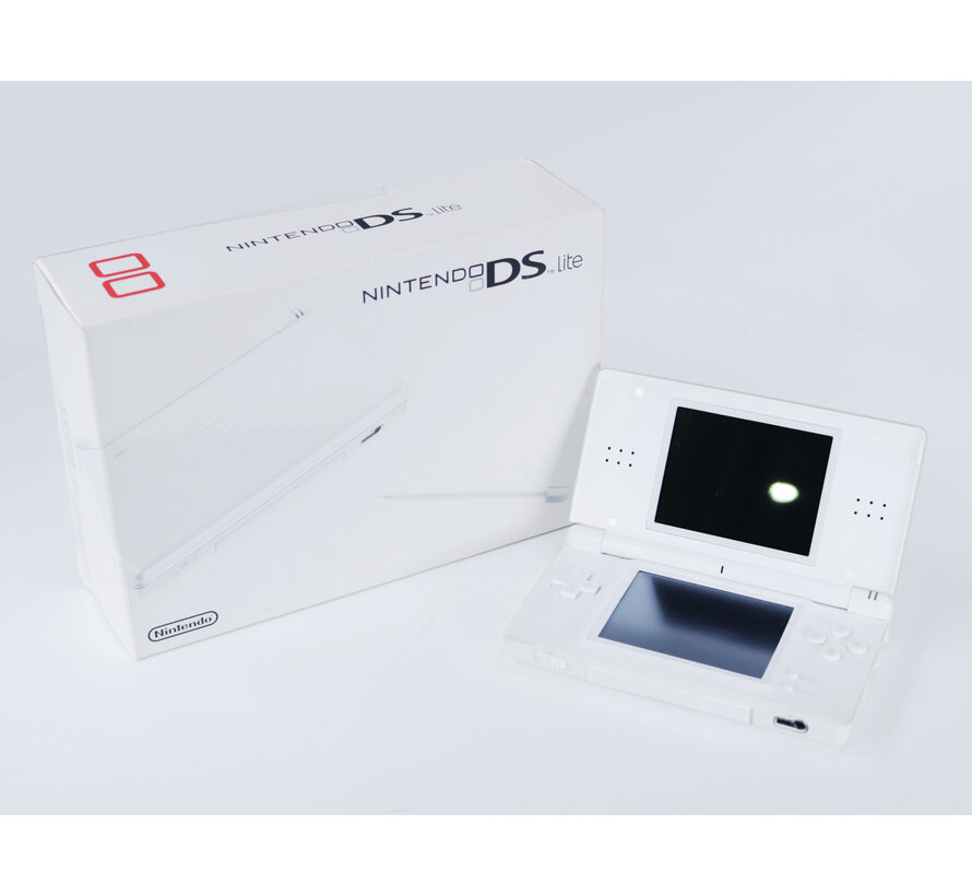 Nintendo DS - DS Lite Console - White - CIB