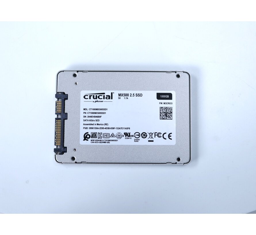 2.5 Inch Solid State Drive SSD 1000GB [Tweedekansje]