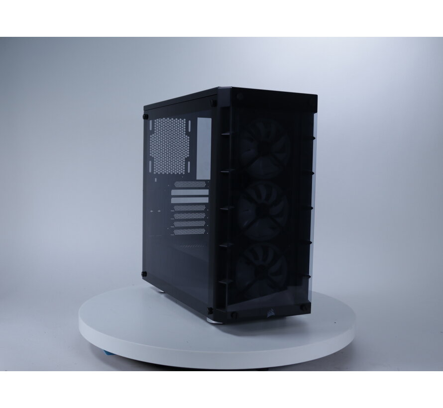 iCUE 465X RGB Smart Case Zwart [Tweedekansje]