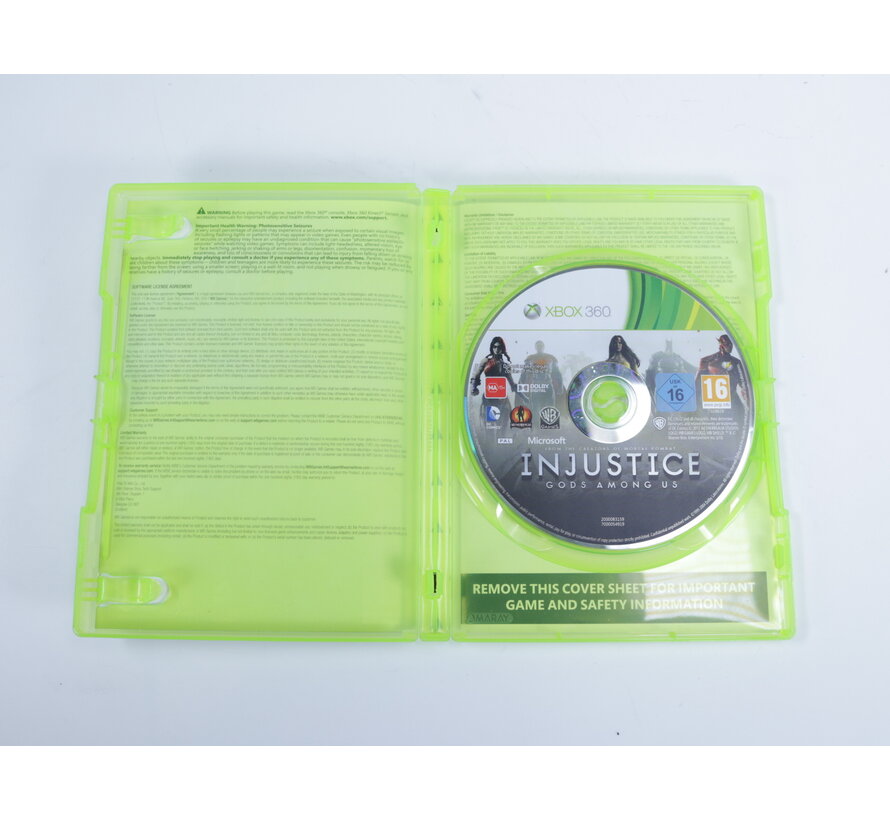 Xbox 360 - Injustice Gods Among Us [No Manual]
