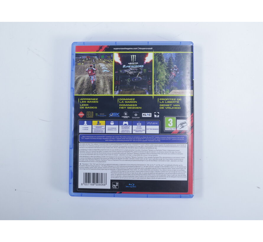 Playstation 4 - Supercross 6 Championship [No Manual] [Gebruikt]