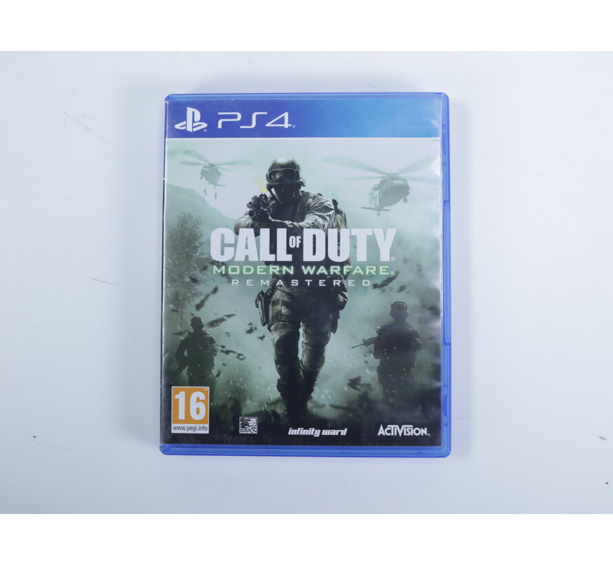 Playstation 4 - Call of Duty Modern Warfare Remastered [Gebruikt]