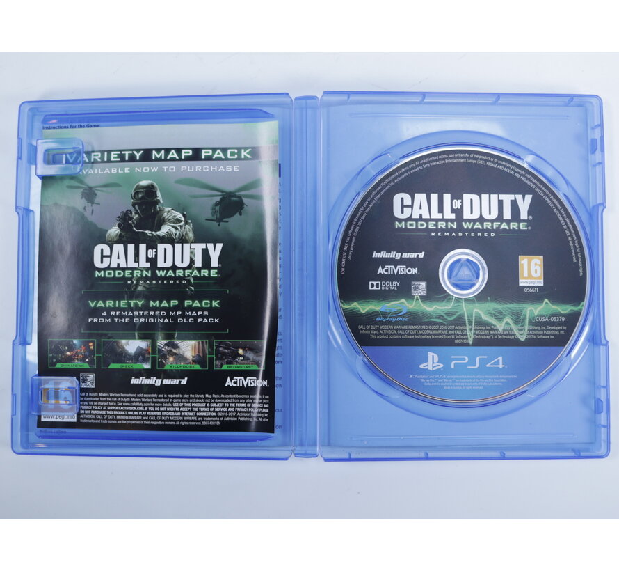 Playstation 4 - Call of Duty Modern Warfare Remastered [Gebruikt]