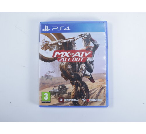 Rainbow Studios Playstation 4 - MX vs TV All Out [No Manual][Gebruikt]